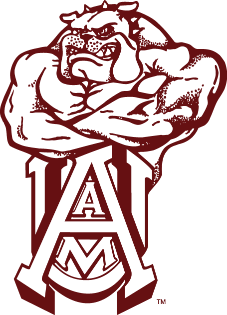 Alabama A&M Bulldogs 1980-Pres Alternate Logo v3 iron on transfers for T-shirts